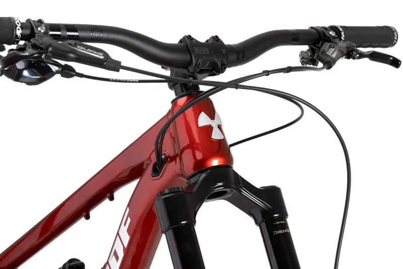 2022 Nukeproof Mega 290 Pro Alloy Full Suspension Mountain Enduro Bike GX Eagle in Rosso Red-5